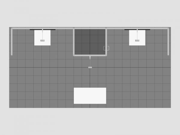 GK-2028 Trade Show Exhibit -- Plan View